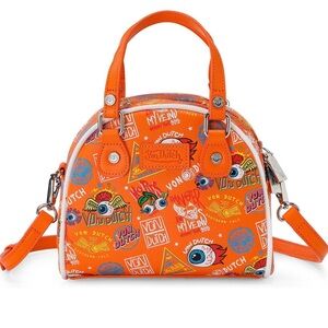 NWT Von Dutch Jax Bowling Bag In Orange
